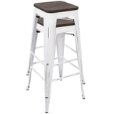 Oregon - Contemporary Barstool (Set of 2)