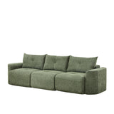3 Seater With Thickened Armrests Sofa For Living Room