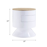 Otith - Accent Table - White