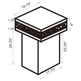 Cavelle - Side Table - Clear
