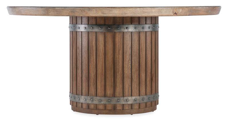 Vineyard Row Round Dining Table - 6952-75203-80