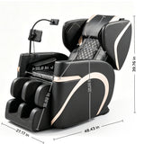 Zero Gravity Massage Chair Recliner & 10 Massage Heads And Full Body Air Pressure - Black