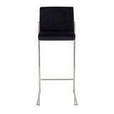 Fuji - Contemporary And Modern Elegance High Back Barstool