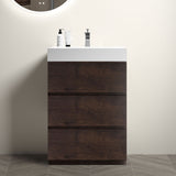 Alice - Bathroom Vanity With Large Storage, Freestanding