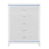 Adalid - Chest With LED Lighting - White