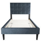 Modern Bed With Adjustable Headboard