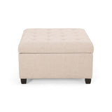Isabella - Contemporary Ottoman With Storage