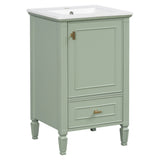 Retro Bathroom Vanity With Sink