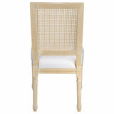 Dining Chairs With Square Back (Set of 2)