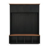 Entryway Hall Tree With Bench And Storage