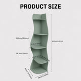 5 Tier S - Shaped Corner Shelf For Living Room