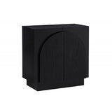 Modern Sideboard Buffet With Arched Cabinet Doors