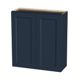 Shaker Wall Cabinet With Soft Close Hinges, Adjustable Shelves, Double Door