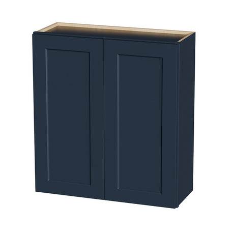 Shaker Wall Cabinet With Soft Close Hinges, Adjustable Shelves, Double Door