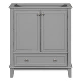 Modern Bathroom Vanity Base Only With Doors And Drawer