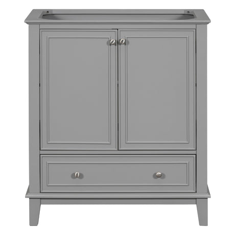 Modern Bathroom Vanity Base Only With Doors And Drawer